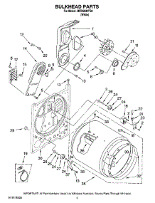 03 - Bulkhead Parts, Optional Parts (Not Included) parts for Maytag Dryer MED5630TQ0 from AppliancePartsPros.com