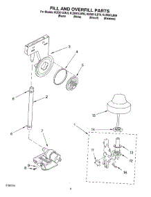 06 - Fill And Overfill parts for Kitchenaid Dishwasher KUDI01ILSS0 from AppliancePartsPros.com