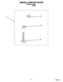 10 - Miscellaneous  Parts, Optional Parts (Not Included) parts for Whirlpool Washer IP43002 from AppliancePartsPros.com