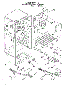 03 - Liner parts for Whirlpool Refrigerator CT14NKXKQ01 from AppliancePartsPros.com