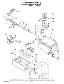 04 - Dispenser Parts parts for Maytag Washer MFW9700SB0 from AppliancePartsPros.com