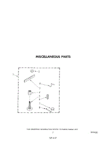 05 - Miscellaneous parts for Whirlpool Washer LA3400XSW1 from AppliancePartsPros.com