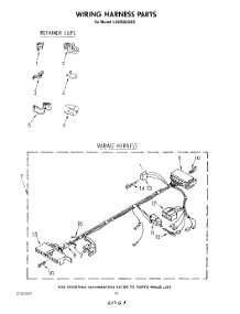 09 - Wiring Harness parts for Whirlpool Washer LA6058XSW2 from AppliancePartsPros.com