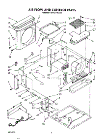 03 - Air Flow And Control parts for Whirlpool Air Conditioner BPAC1800AS0 from AppliancePartsPros.com