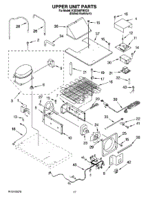 11 - Upper Unit Parts parts for Kitchenaid Refrigerator KSSS48FMXO3 from AppliancePartsPros.com