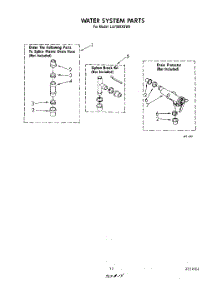 11 - Water System parts for Whirlpool Washer LA7980XSW0 from AppliancePartsPros.com