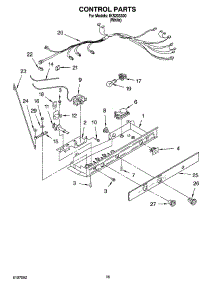 08 - Control Parts, Optional Parts parts for Whirlpool Refrigerator IKS203300 from AppliancePartsPros.com