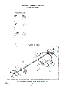 08 - Wiring Harness parts for Whirlpool Washer 3LA5580XSW2 from AppliancePartsPros.com