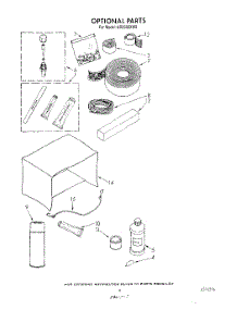 06 - Lit / Optional parts for Whirlpool Air Conditioner AR0500XW0 from AppliancePartsPros.com