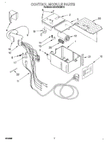 04 - Control Module parts for Whirlpool Air Conditioner 4XACM23DD0 from AppliancePartsPros.com