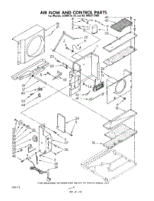 03 - Section parts for Whirlpool Air Conditioner ACW082XM0 from AppliancePartsPros.com