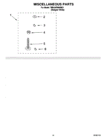 10 - Miscellaneous Parts - Optional Parts (Not Included) parts for Whirlpool Washer 7MSAWS800MQ1 from AppliancePartsPros.com
