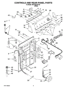 02 - Controls And Rear Panel Parts parts for Maytag Washer 4KNTW5705TQ0 from AppliancePartsPros.com