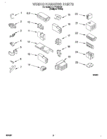07 - Wiring Harness parts for Whirlpool Washer LLT7144DQ0 from AppliancePartsPros.com