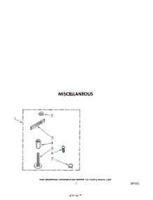 05 - Miscellaneous parts for Whirlpool Washer LA5500XPW0 from AppliancePartsPros.com
