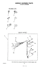 08 - Wiring Harness parts for Whirlpool Washer LA7001XSW0 from AppliancePartsPros.com