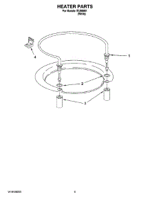 05 - Heater Parts parts for Whirlpool Dishwasher ISU98661 from AppliancePartsPros.com