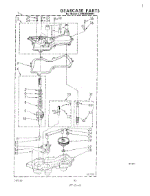 08 - Gearcase parts for Whirlpool Washer LC4900XMW1 from AppliancePartsPros.com