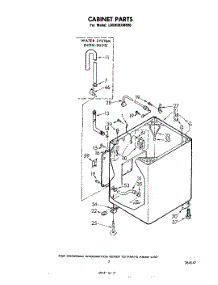 06 - Cabinet parts for Whirlpool Washer LA5000XMW0 from AppliancePartsPros.com
