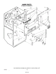 07 - Liner parts for Kitchenaid Refrigerator KTRF22MSALY1 from AppliancePartsPros.com