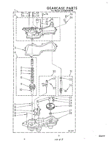 07 - Gearcase parts for Whirlpool Washer LC4500XMW0 from AppliancePartsPros.com