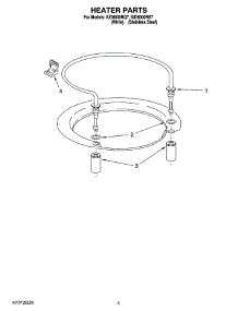 05 - Heater Parts parts for Whirlpool Dishwasher IUD8000RS7 from AppliancePartsPros.com