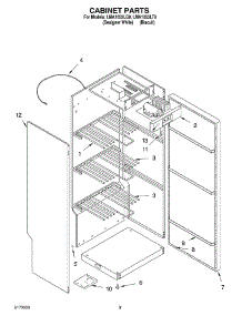 02 - Cabinet Parts - Optional Parts (Not Included) parts for Whirlpool Washer LMA1053LQ0 from AppliancePartsPros.com