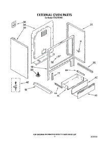05 - External Oven parts for Whirlpool Range FES370VX0 from AppliancePartsPros.com