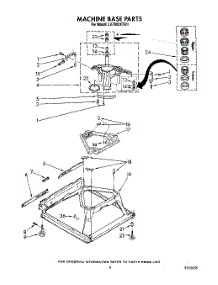 08 - Machine Base parts for Whirlpool Washer LA7900XTG1 from AppliancePartsPros.com