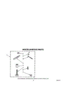 04 - Miscellaneous parts for Whirlpool Washer LA5280XTW1 from AppliancePartsPros.com