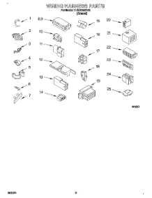 07 - Wiring Harness parts for Whirlpool Washer 7LSC9355BN0 from AppliancePartsPros.com