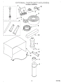 04 - Optional parts for Whirlpool Air Conditioner CAH25WC01 from AppliancePartsPros.com