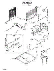 04 - Unit Parts parts for Whirlpool Refrigerator IMT186303 from AppliancePartsPros.com
