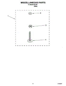 10 - Miscellaneous  Parts, Optional Parts (Not Included) parts for Whirlpool Washer IP41001 from AppliancePartsPros.com