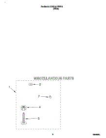 06 - Miscellaneous parts for Kitchenaid Washer KAWL517BWH1 from AppliancePartsPros.com