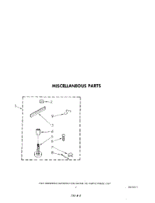 05 - Miscellaneous parts for Whirlpool Washer LA5430XSW1 from AppliancePartsPros.com