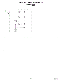 10 - Miscellaneous  Parts, Optional Parts (Not Included) parts for Whirlpool Washer IL45000 from AppliancePartsPros.com
