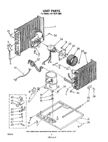 03 - Unit parts for Whirlpool Air Conditioner AC1824XM0 from AppliancePartsPros.com