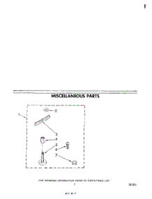 05 - Miscellaneous parts for Whirlpool Washer LA5460XPW0 from AppliancePartsPros.com