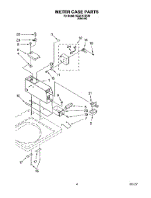 03 - Meter Case parts for Whirlpool Washer 9CA2781XSN1 from AppliancePartsPros.com