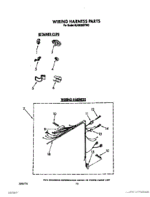 08 - Wiring Harness parts for Whirlpool Washer 6LA9320XTW0 from AppliancePartsPros.com