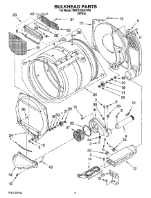 03 - Bulkhead Parts, Optional Parts (Not Included) parts for Whirlpool Dryer MDE17CSAYW0 from AppliancePartsPros.com