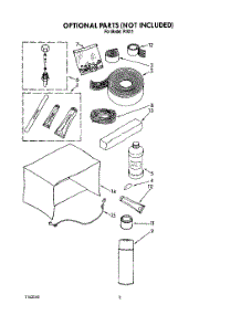 05 - Optional parts for Whirlpool Air Conditioner BFR1011 from AppliancePartsPros.com