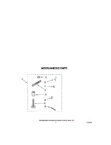 06 - Miscellaneous parts for Whirlpool Washer LA3400XTW1 from AppliancePartsPros.com