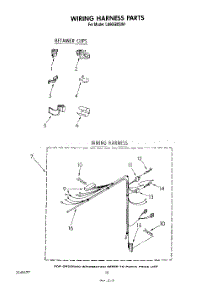 09 - Wiring Harness parts for Whirlpool Washer LA6058XSW1 from AppliancePartsPros.com