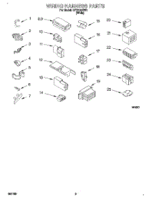 07 - Wiring Harness parts for Whirlpool Washer LST6132BW1 from AppliancePartsPros.com
