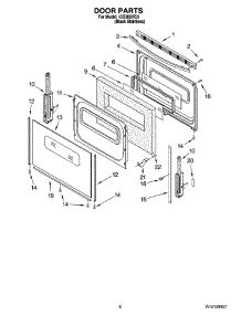 06 - Door Parts, Optional Parts parts for Whirlpool Range IGS385RS3 from AppliancePartsPros.com