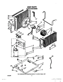 02 - Unit, Lit / Optional parts for Whirlpool Air Conditioner BHAC1250XS0 from AppliancePartsPros.com
