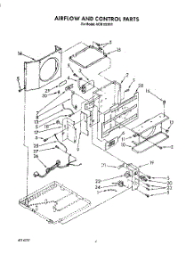 02 - Airflow And Control parts for Whirlpool Air Conditioner ACM102XX1 from AppliancePartsPros.com