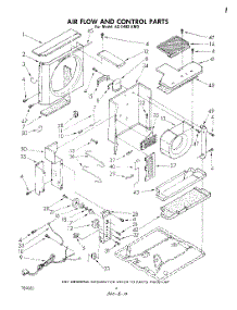 03 - Air Flow And Control, Lit / Optional parts for Whirlpool Air Conditioner AC1402XM0 from AppliancePartsPros.com